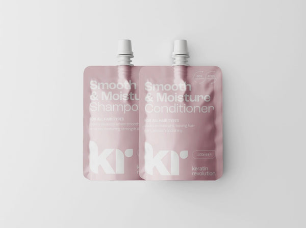 Smooth & Moisture Shampoo + Conditioner 100ml Duo Set Pouch